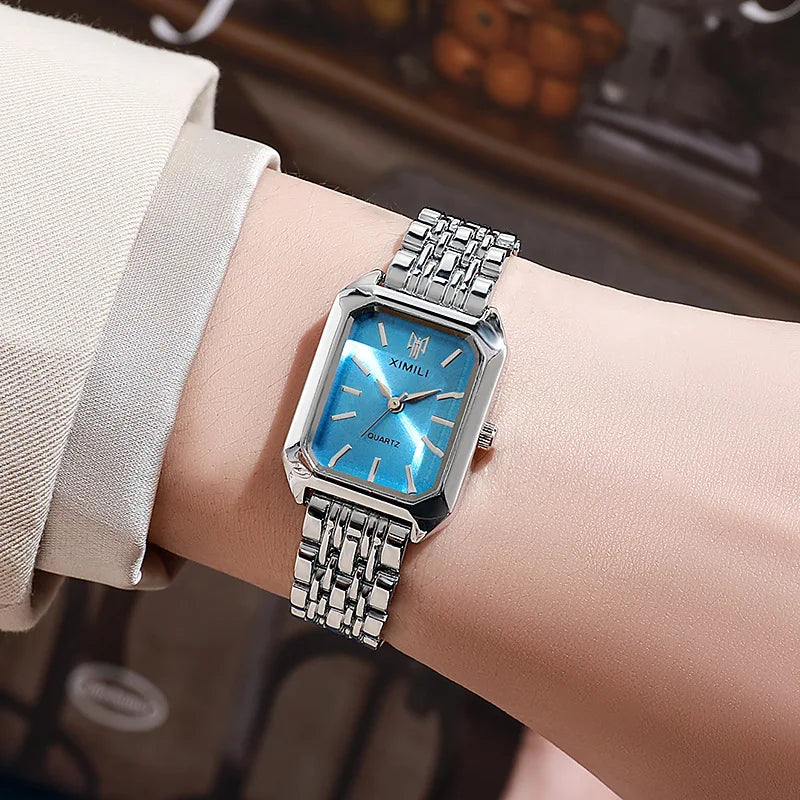 New Women'S Wrist Watches Luxury Brand Women Quartz Watches Clock Stainless Steel Casual Fashion Wristwatch Relogio Feminino Hot
