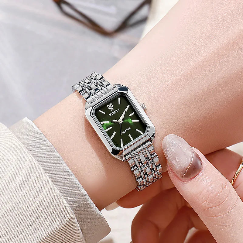 New Women'S Wrist Watches Luxury Brand Women Quartz Watches Clock Stainless Steel Casual Fashion Wristwatch Relogio Feminino Hot