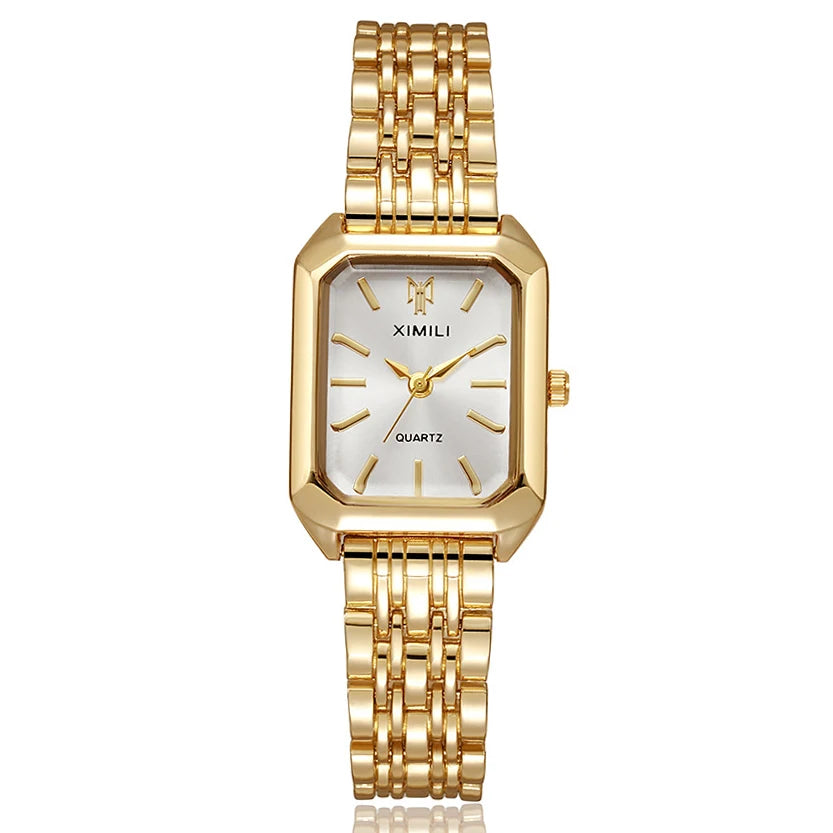 New Women'S Wrist Watches Luxury Brand Women Quartz Watches Clock Stainless Steel Casual Fashion Wristwatch Relogio Feminino Hot